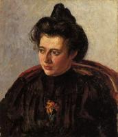 Pissarro, Camille - Portrait of Jeanne, the Artist's Daughter